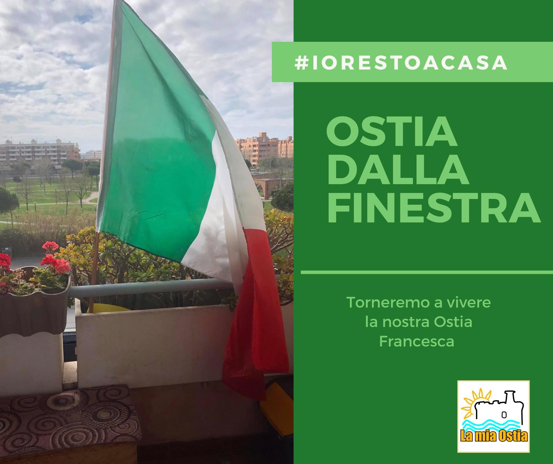 Ostia dalla finestra: mese di marzo